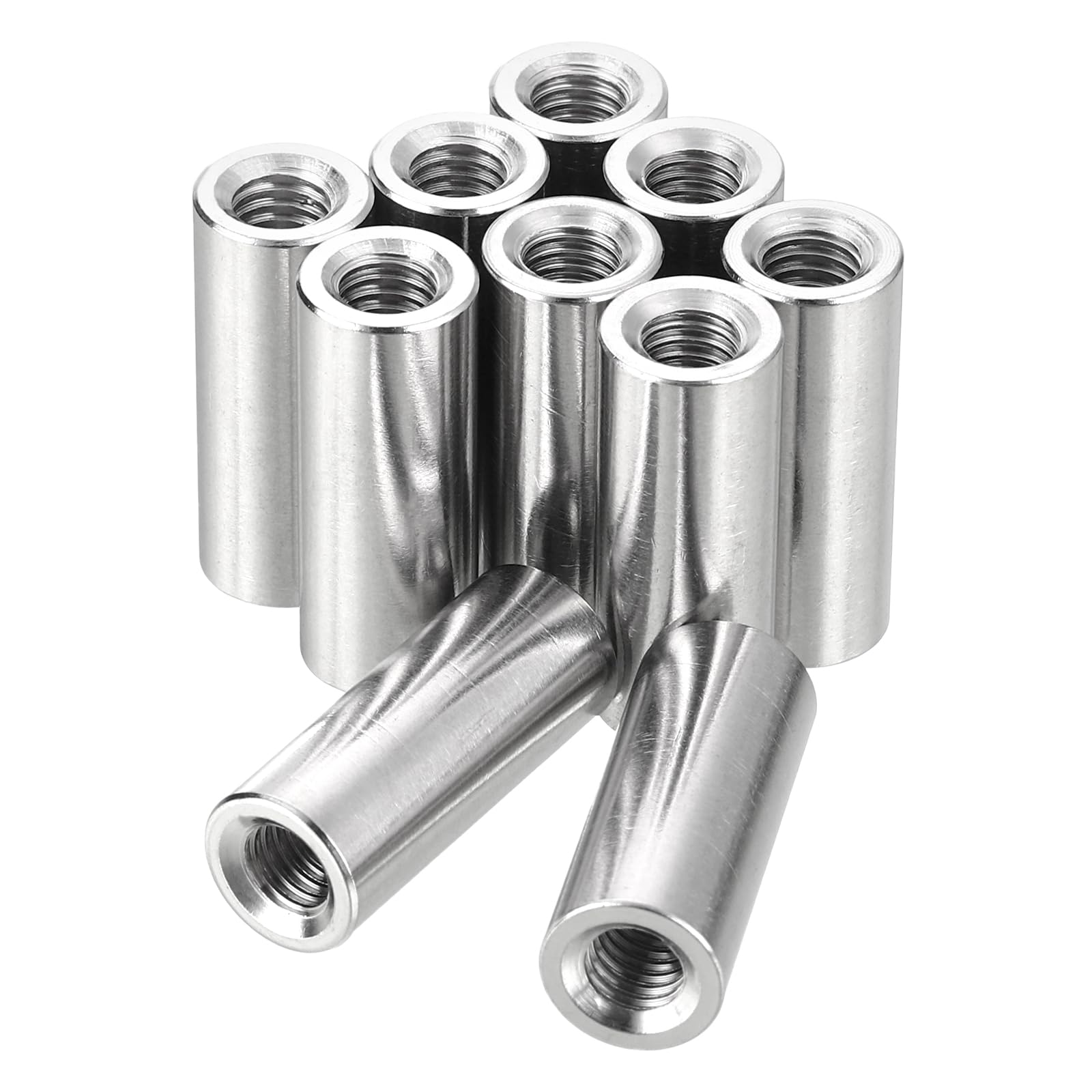 Amazon | uxcell 20個 丸型溶接ナット M6x10x25mm ロング溶接オン